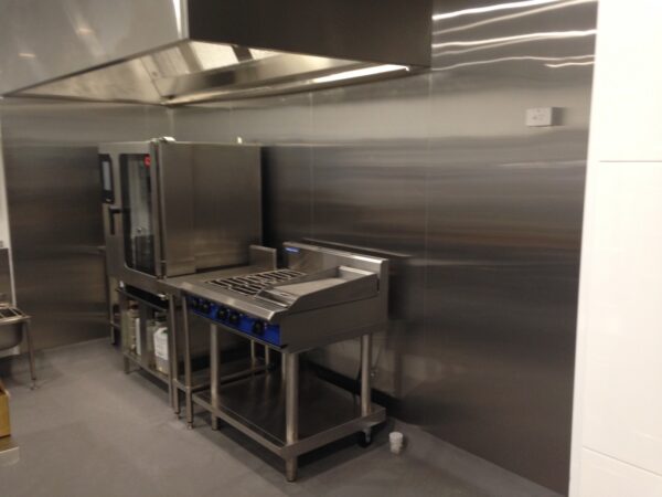 Custom Made Exhaust Canopy For Napoli Mercato