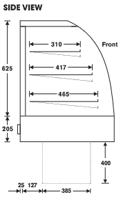 Festive Cornwall Side view