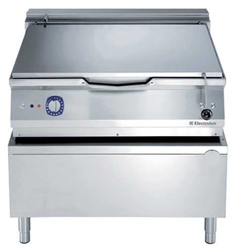 Electrolux 100 Litre electric auto Tilt Bratt Pan with mild steel cooking surface