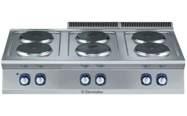 Electrolux E7ECEL6ROO Electric Cooktop With 6 x Round Plates