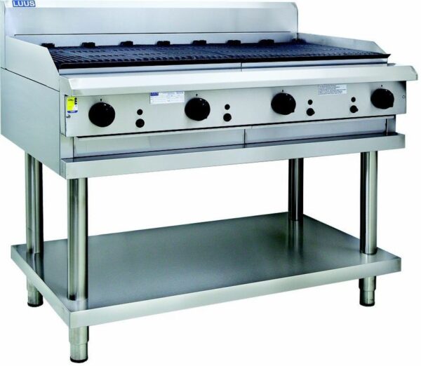 LUUS CS-9C Chargrill Barbecue On Stand 300mm wide - Image 5