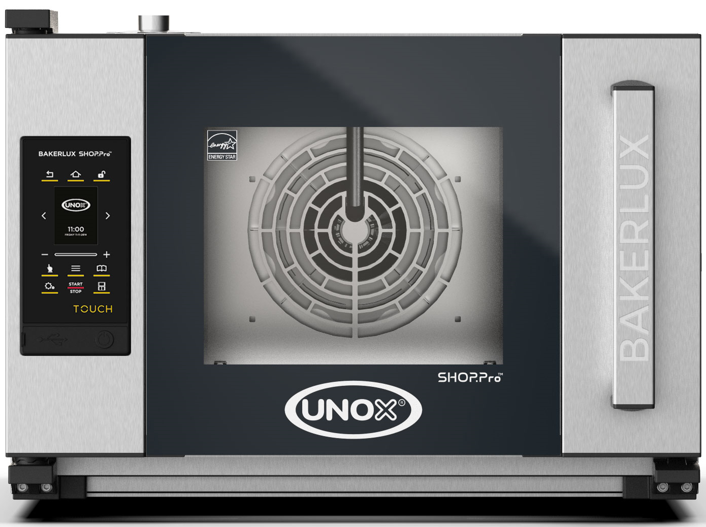 UNOX Bakerlux SHOP Pro XEFT 03HS ETRV Electric Convection Oven With Humidity  Right Opening