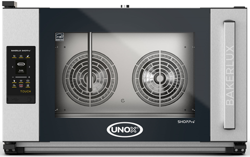 UNOX Bakerlux SHOP Pro XEFT 04EU ETRV Convection Oven With Humidity 4 Tray 600 x 400 Right Opening