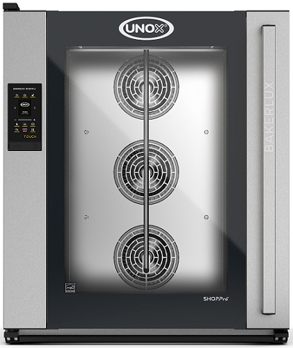UNOX Bakerlux SHOP Pro XEFT 10EU ETRV Electric Convection Oven With Humidity Right Opening