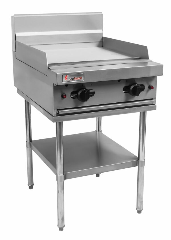 Trueheat RCT6-6G-NG & RCSTD6 Gas Griddle Cooktop On Stand