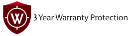 3 year Warranty